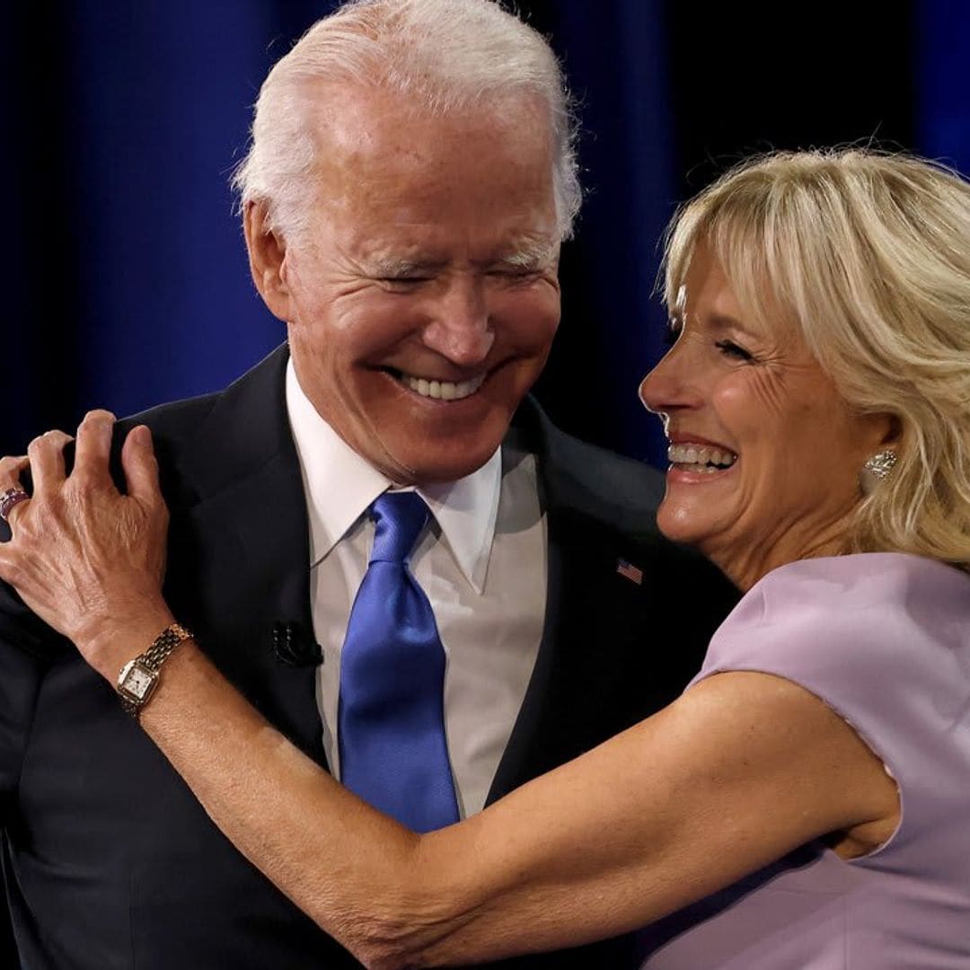 President Joe Biden and First Lady Dr. Jill Biden welcoming new member to family