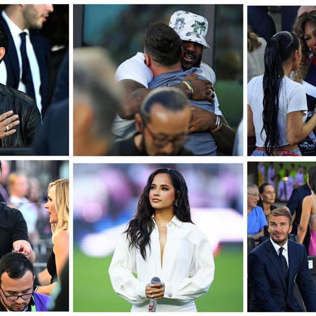 Kim Kardashian, Becky G and Marc Anthony, the A-Listers, watched Lionel Messi’s debut in Miami [Photos]