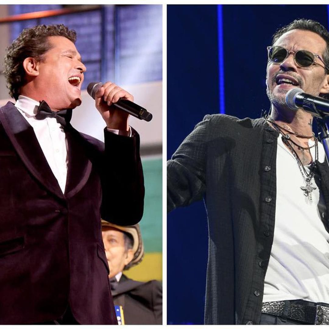 Carlos Vives surprised his fans by inviting Marc Anthony to the stage of Feria de San Marcos