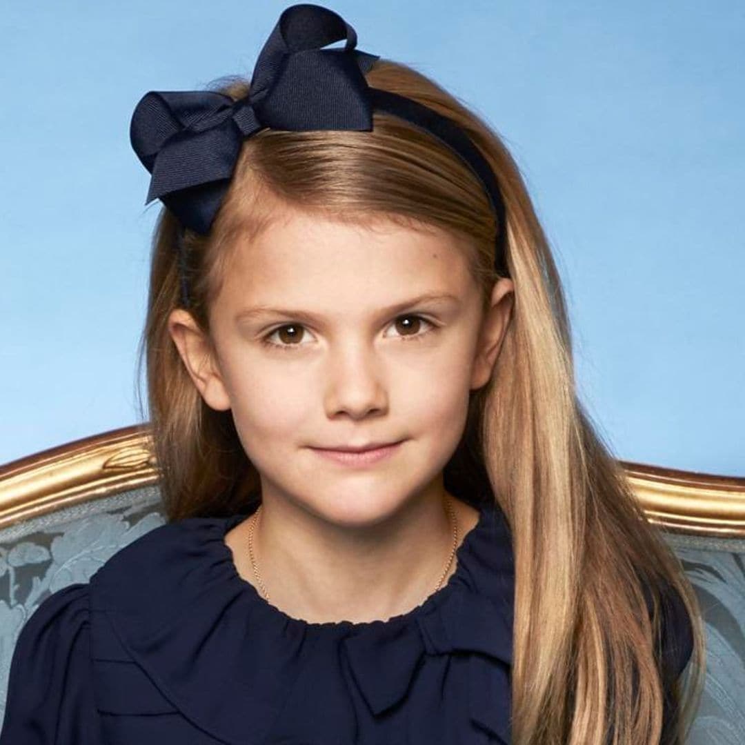 Gorgeous new photos of Sweden’s Princess Estelle released for her birthday