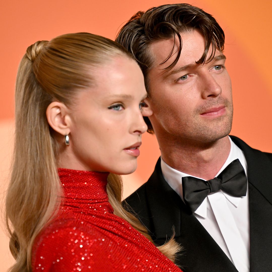 Patrick Schwarzenegger and fiancée Abby Champion pose for their steamiest shoot yet