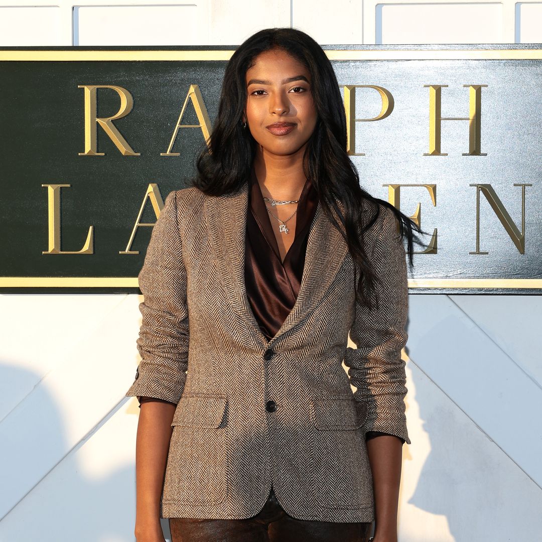 Natalia Bryant attends Ralph Lauren's star-studded Hamptons fashion show