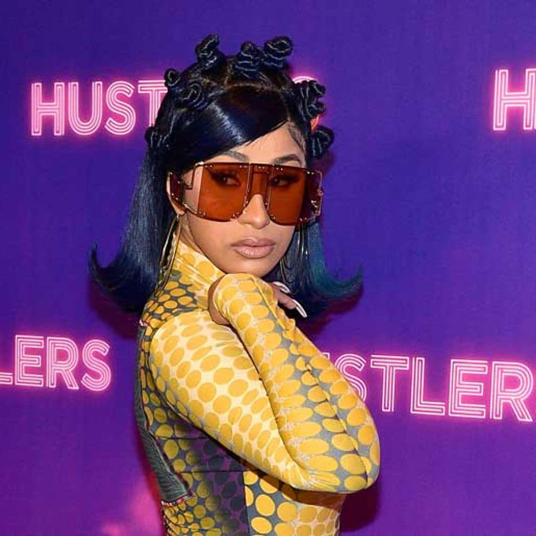 Cardi B attends 'Hustlers’ event in this classic 90's inspired hairstyle