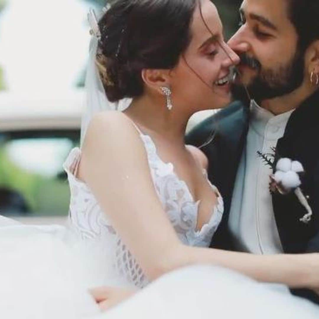 Camilo Echeverry and Evaluna Montaner give intimate look at their wedding