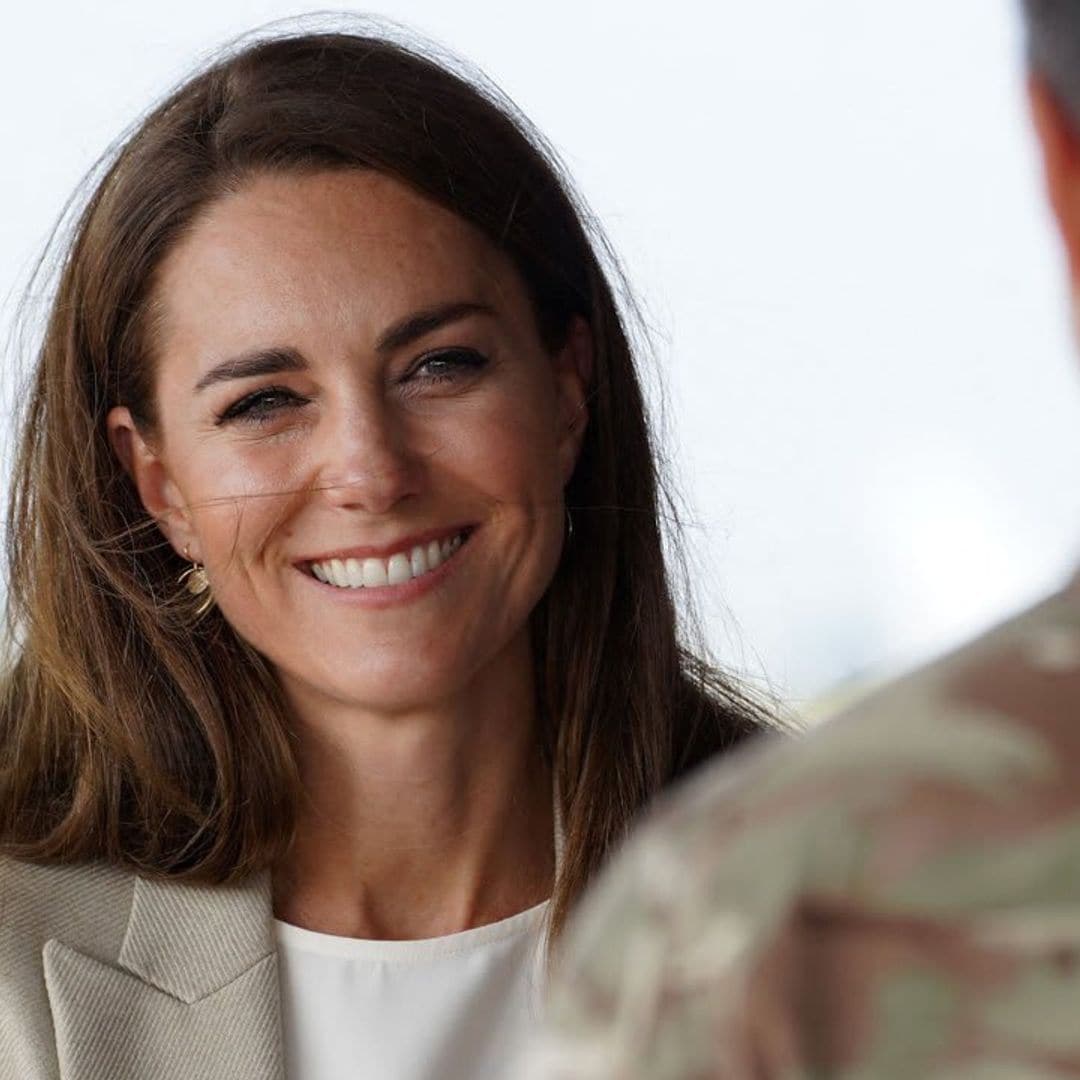 Kate Middleton looks business chic for return to royal duties