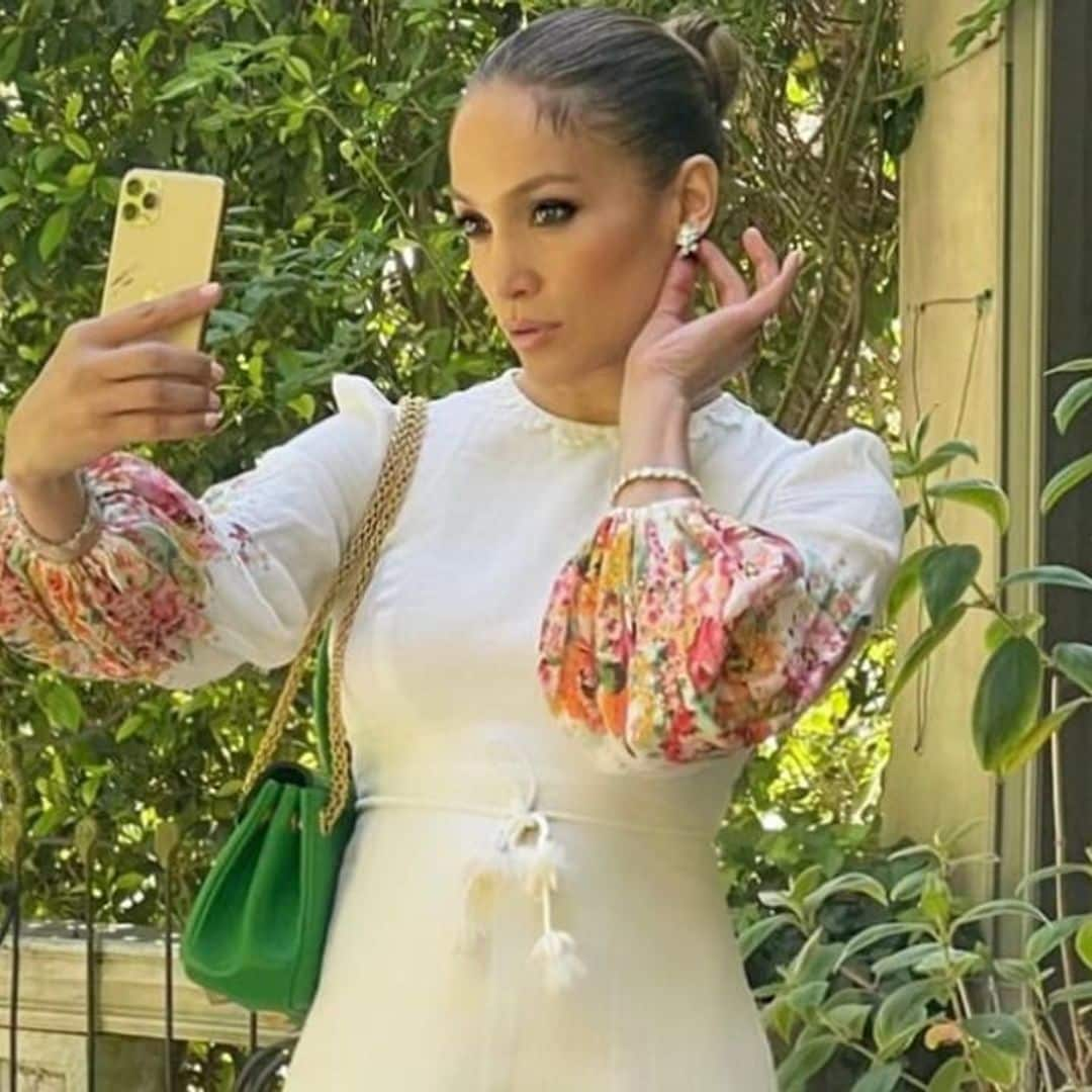 Jennifer Lopez embodies springtime fashion for Easter Sunday