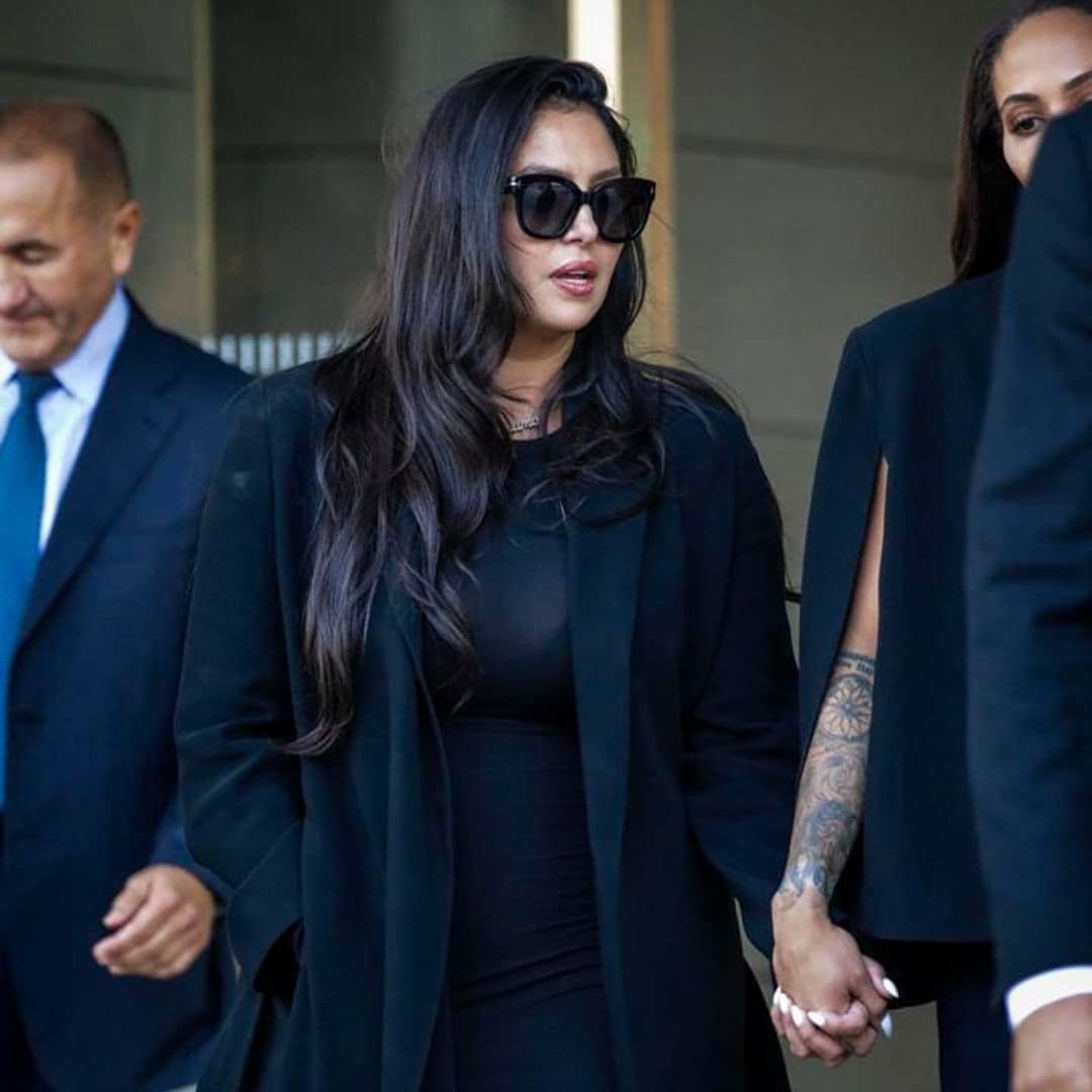 Vanessa Bryant takes Natalia Bryant, Ciara and Monica to her trial against the Los Angeles County