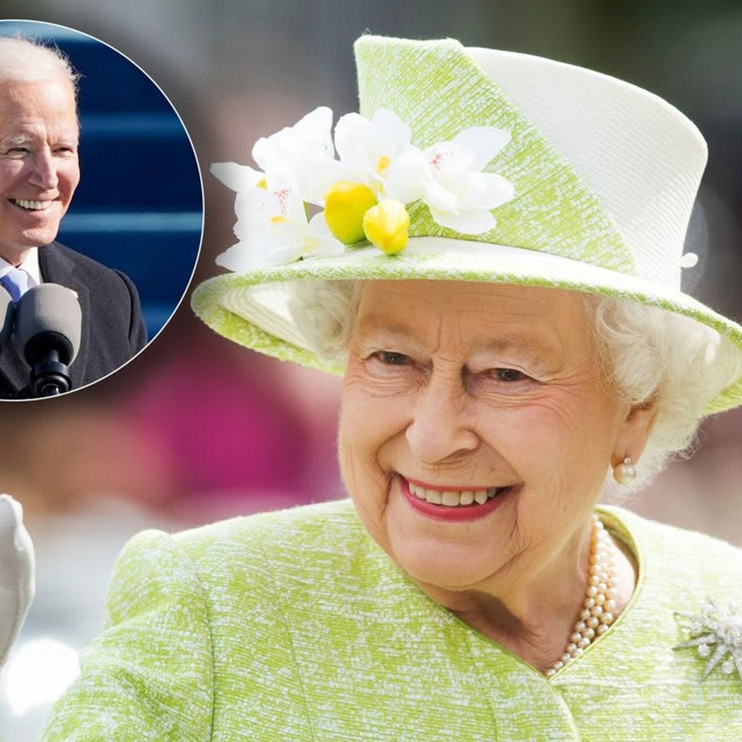 Queen Elizabeth sent Joe Biden a message before his inauguration