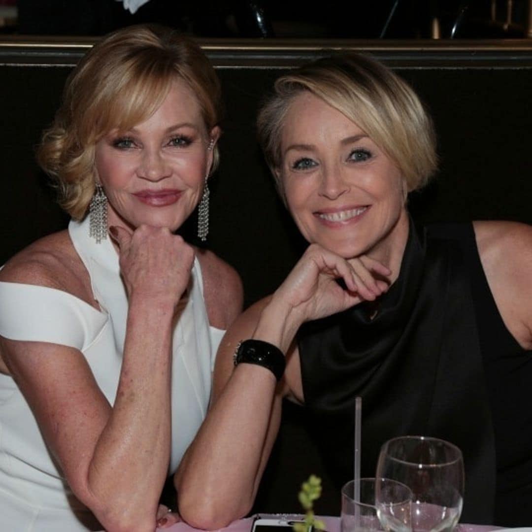 Celebrity week in photos: Sharon Stone and Melanie Griffith have a ball in L.A. and more