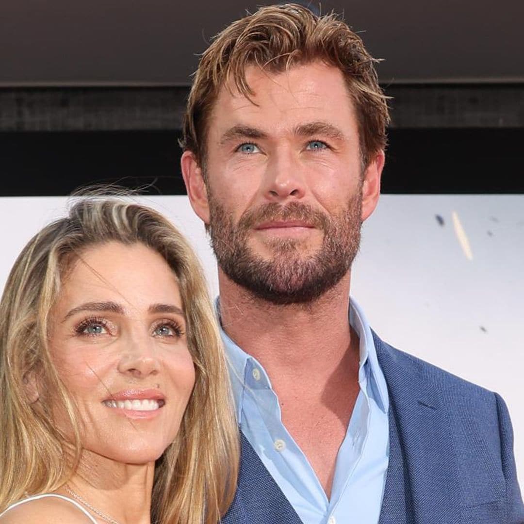 Elsa Pataky, Chris Hemsworth, and their kids go dirtbike racing