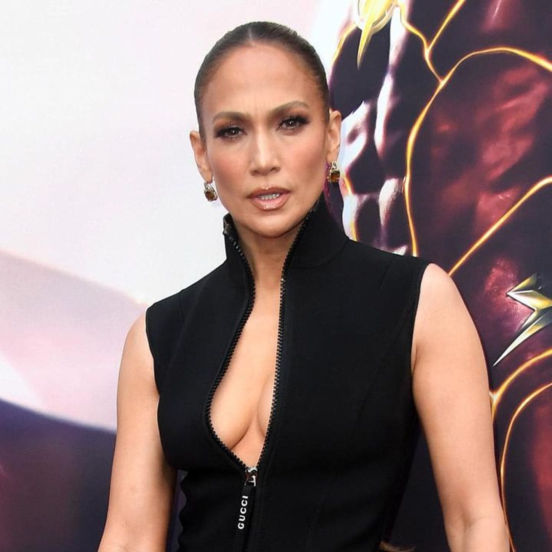 Jennifer Lopez looks chic as she buys furniture with a friend