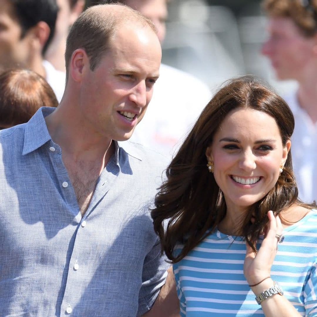 Kate Middleton and Prince William celebrate baby news