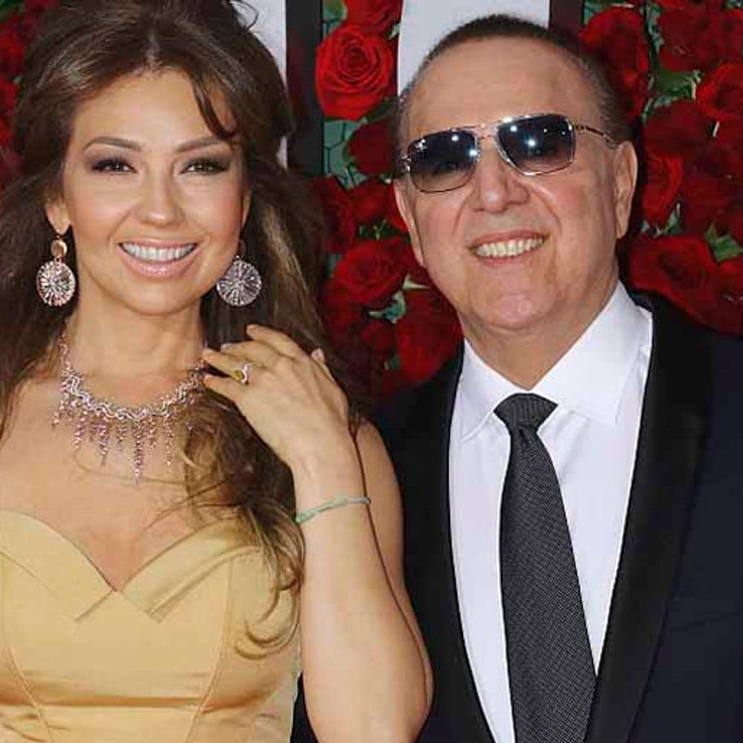 Thalía and Tommy Mottola: Their Love in Pictures