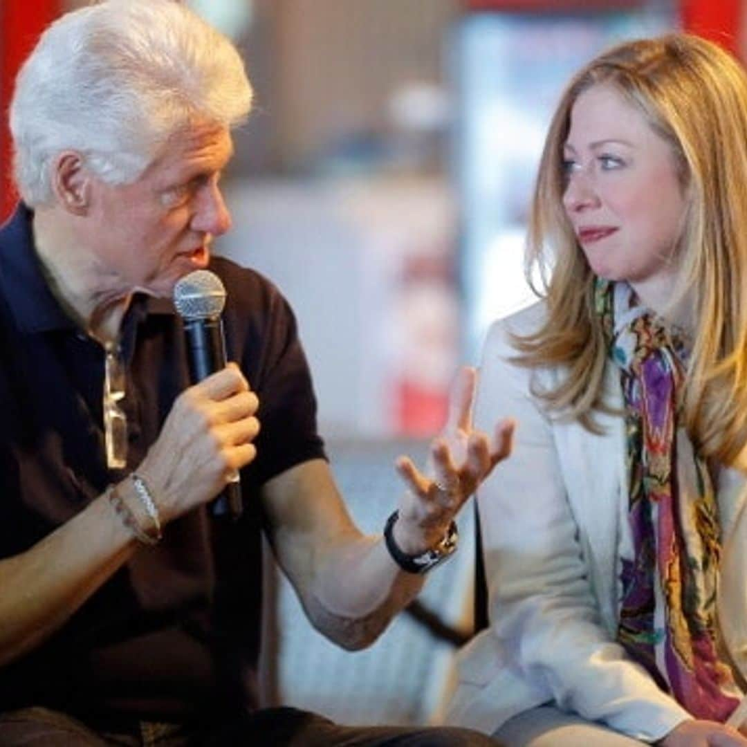 Bill Clinton gushes that being a grandparent is 'really wonderful'