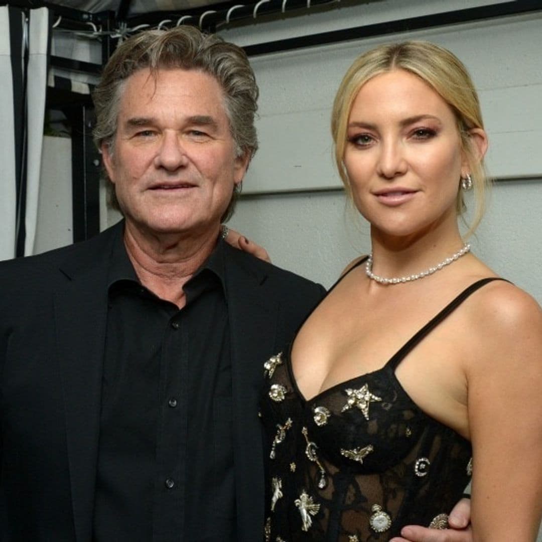 Kate Hudson talks about her 'daredevil' son and what it was like working with Kurt Russell