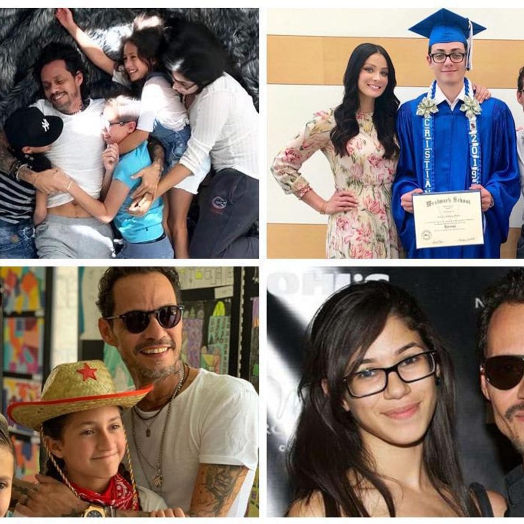 Marc Anthony’s best moments with his six kids