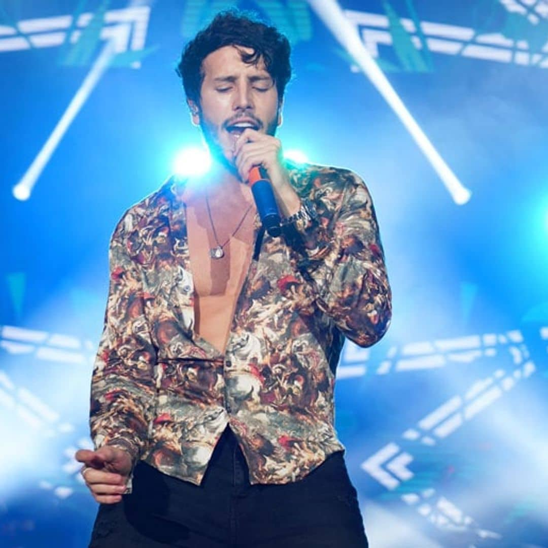 Sebastian Yatra is starstruck as he performs live for a music legend