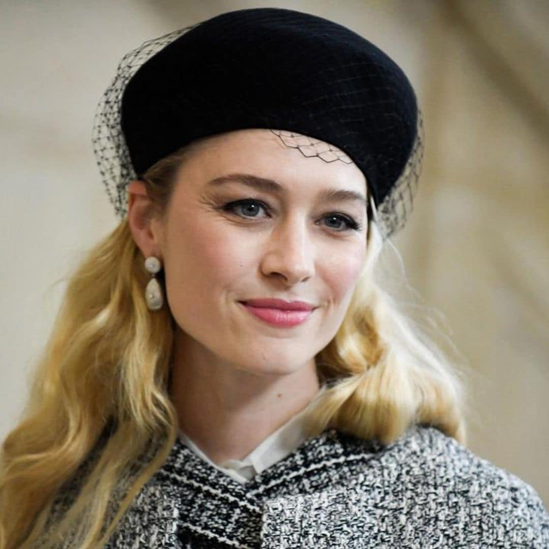 Beatrice Borromeo and Spanish royal family member attend Dior fashion show