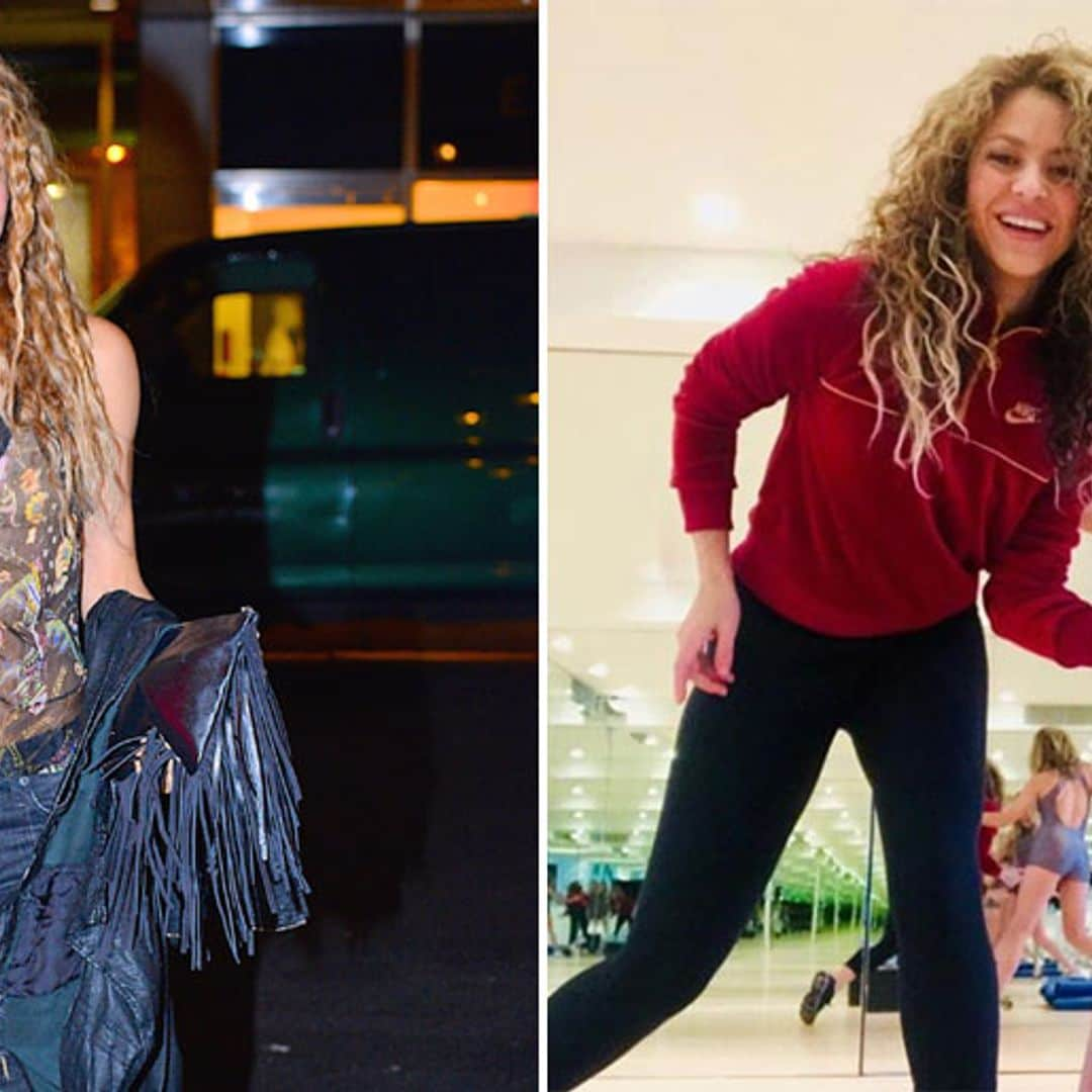 'The break is over!': Shakira returns to the gym and reveals her secret weapon