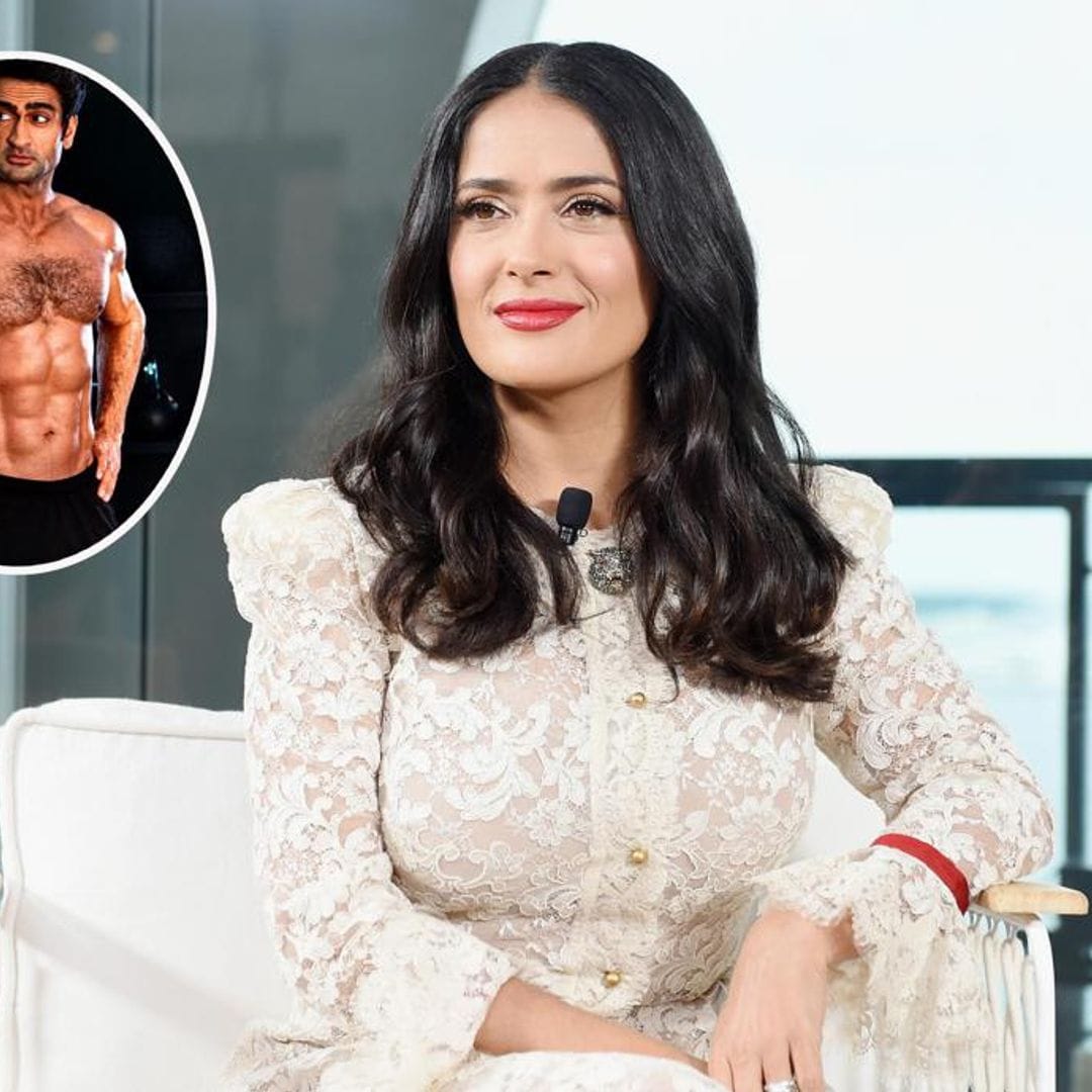 Salma Hayek freaks out over ‘Eternals’ co-star Kumail Nanjiani's insane muscles