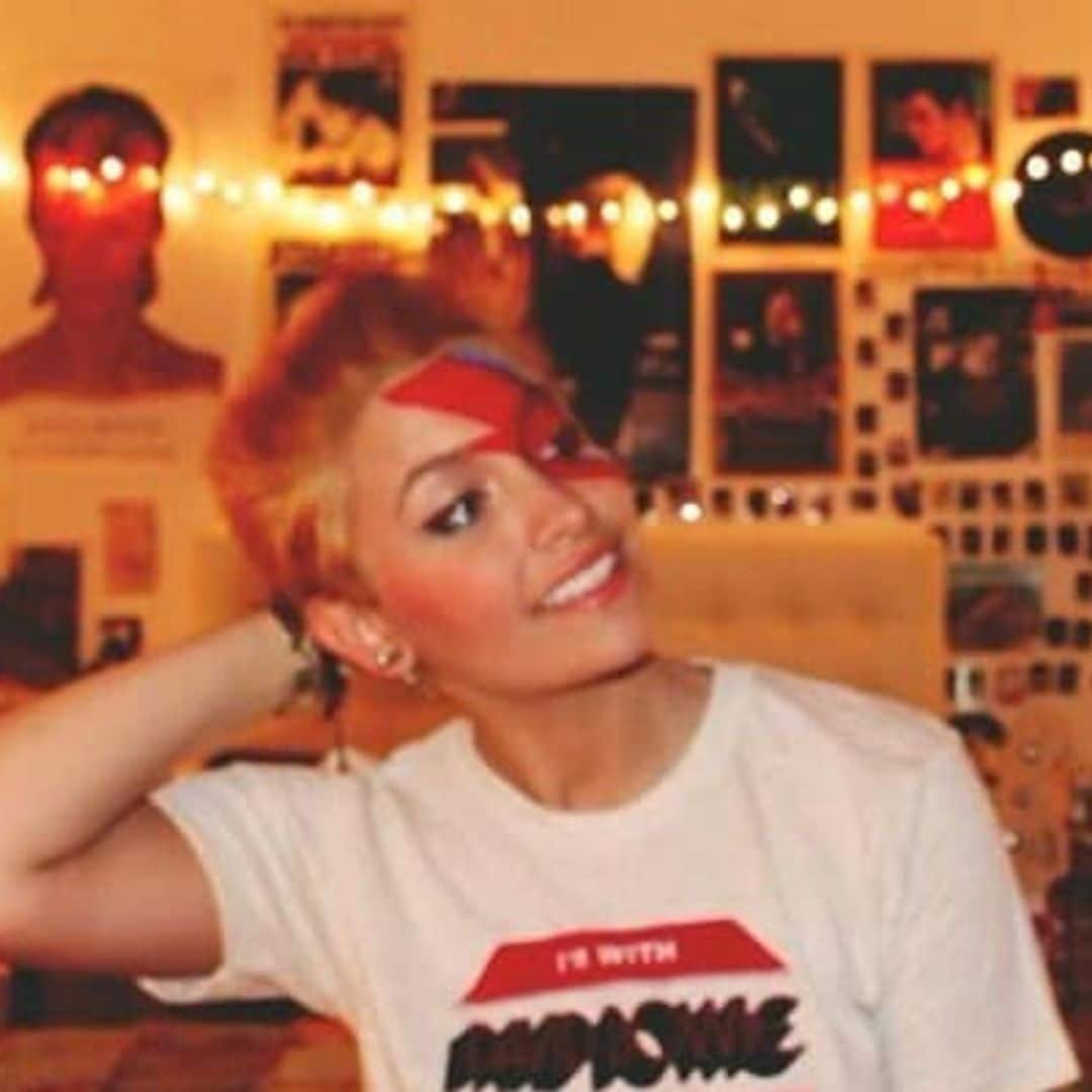 Paris Jackson embracing 'awkward hair phase' with a David Bowie cut