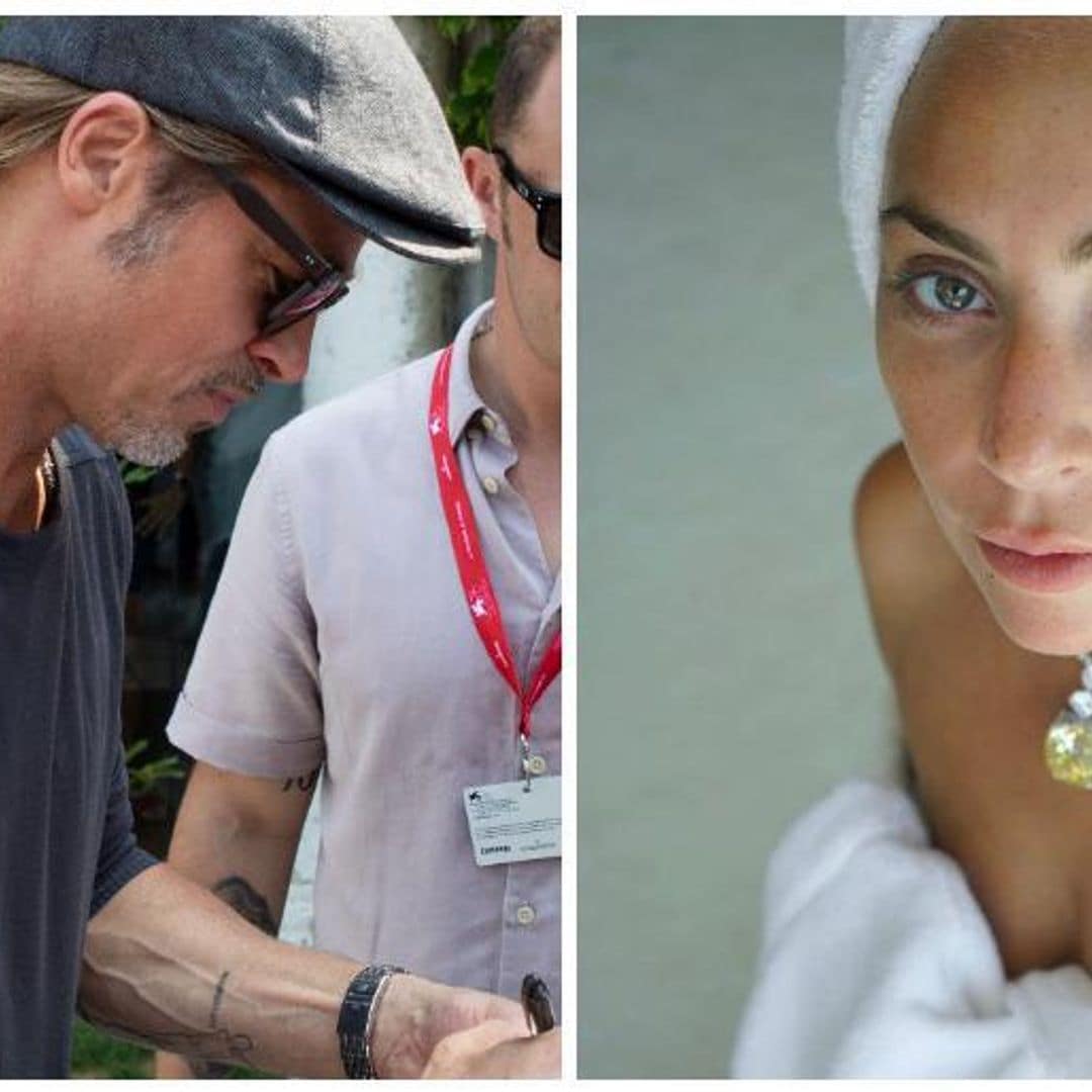 Brad Pitt has a new tattoo, and other celebs who love skin ink!