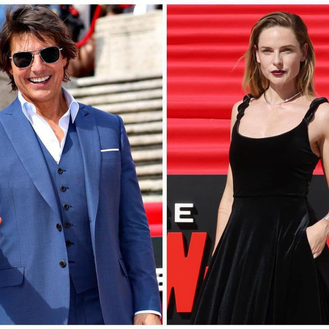 Tom Cruise and Rebecca Ferguson cozy up at ‘Mission Impossible’ premiere