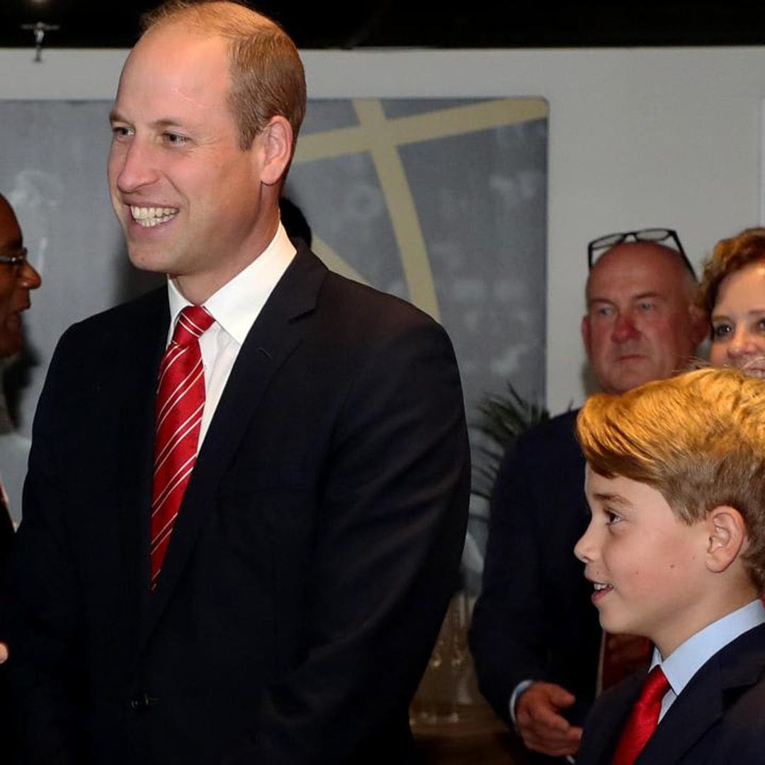 Prince William shares update on what Prince George is doing at school