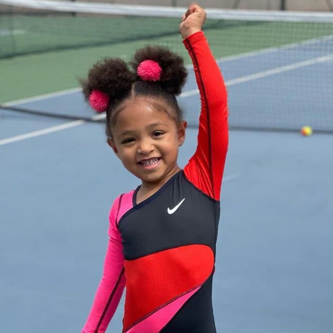 Serena Williams’ daughter Olympia wears mini version of her mom’s iconic Australian Open catsuit