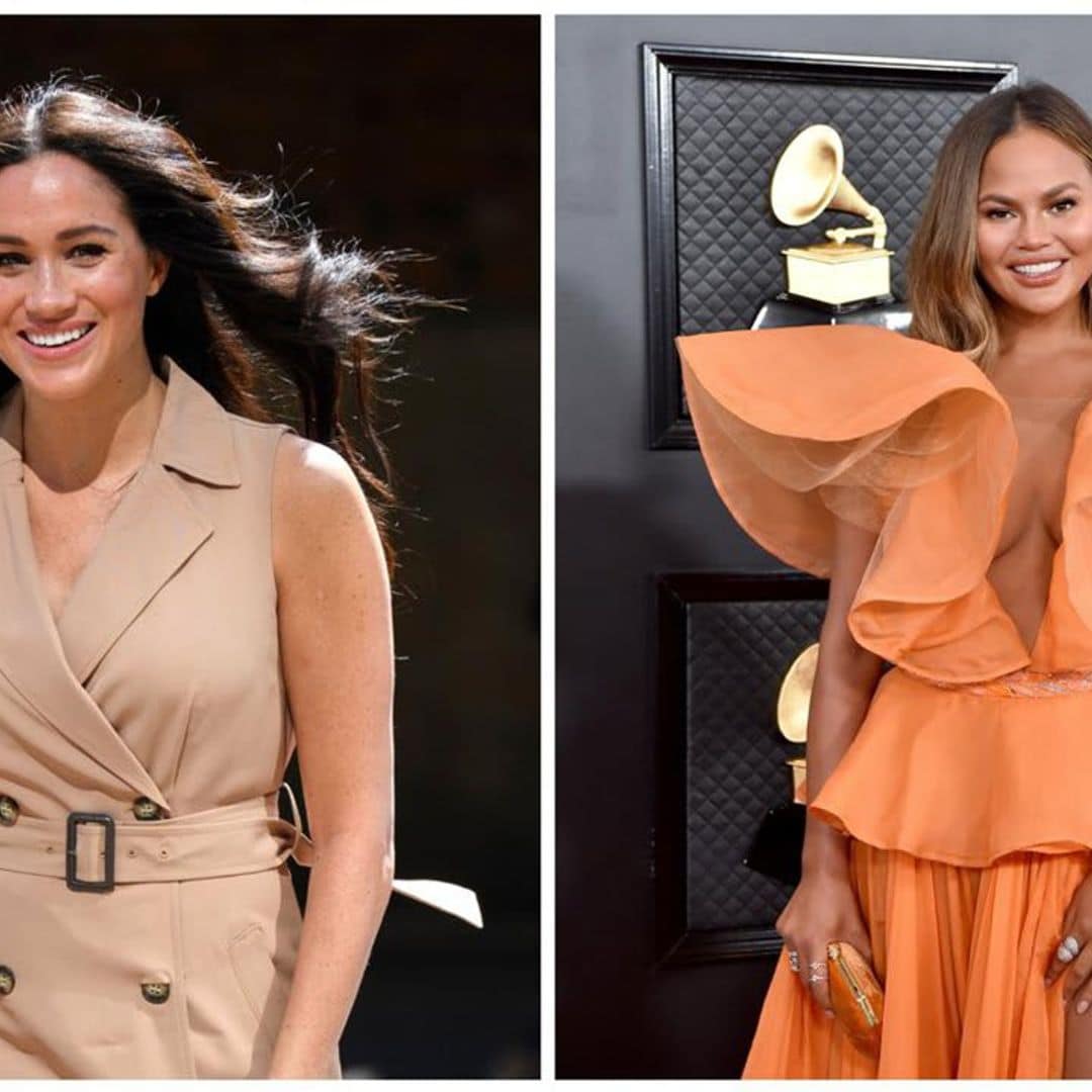 Chrissy Teigen opened up about her friendship with Meghan Markle