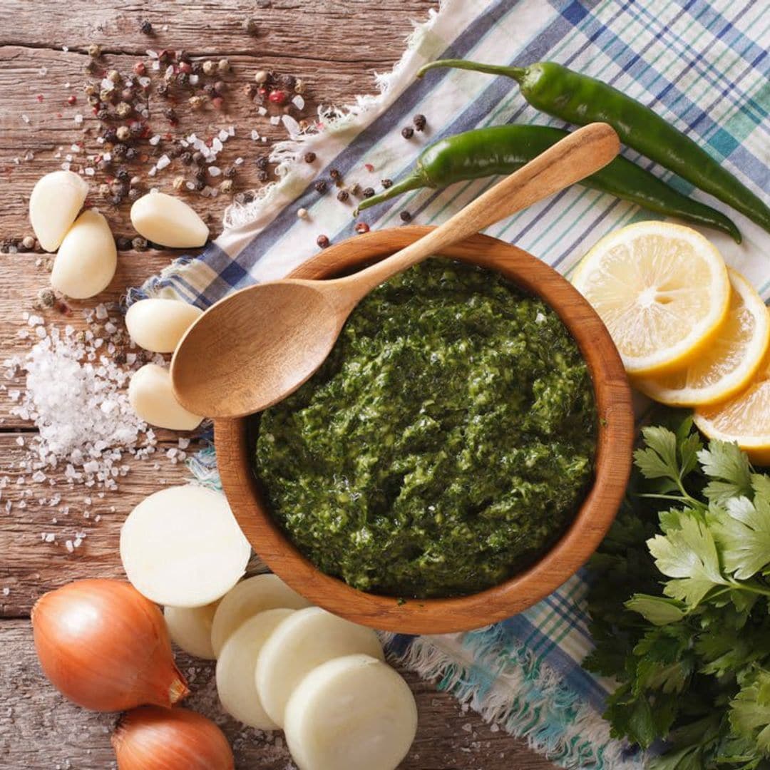 This homemade zesty chimichurri sauce will add the perfect kick to your next burger