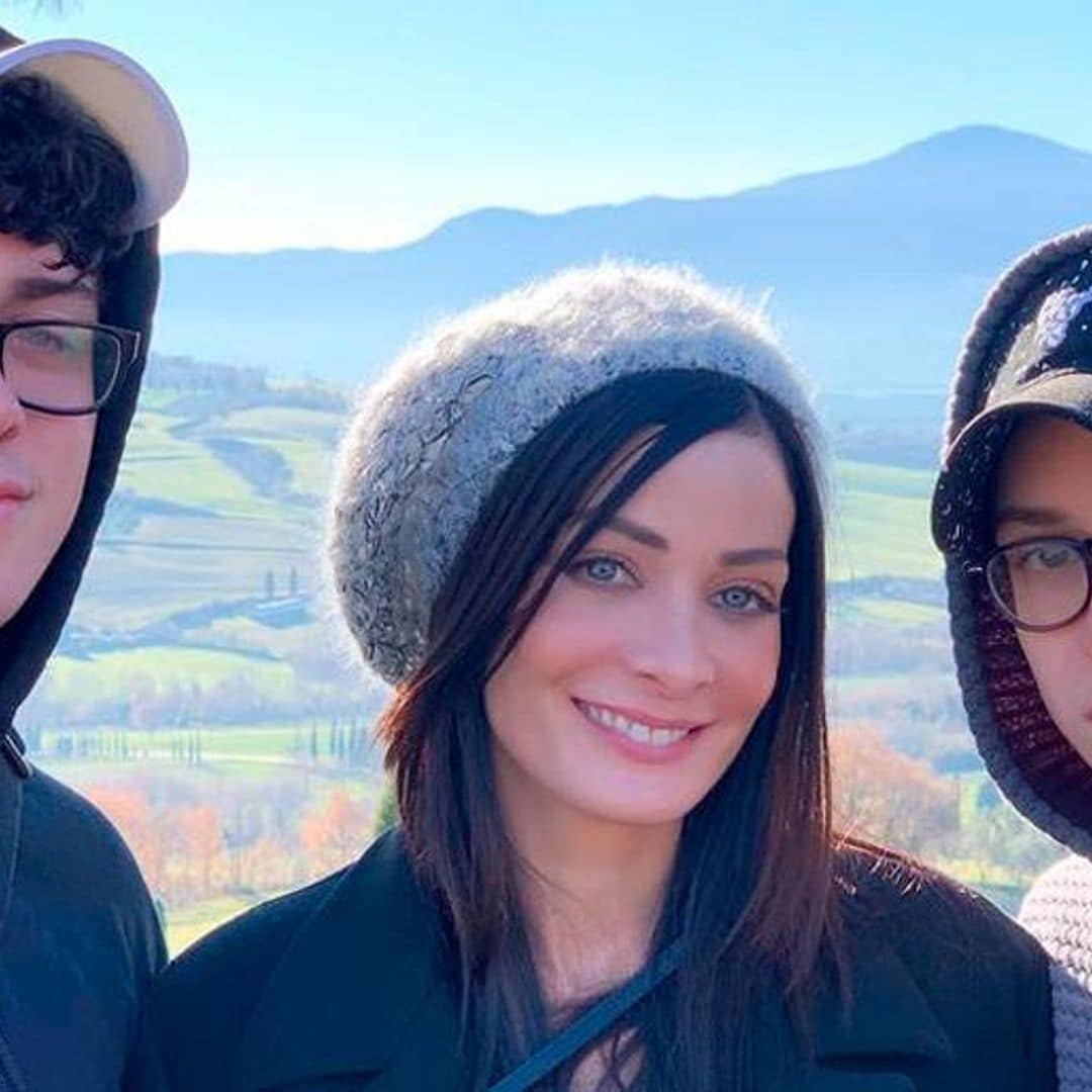 Watch: Marc Anthony & Dayanara Torres' sons get a surprise Thanksgiving reunion