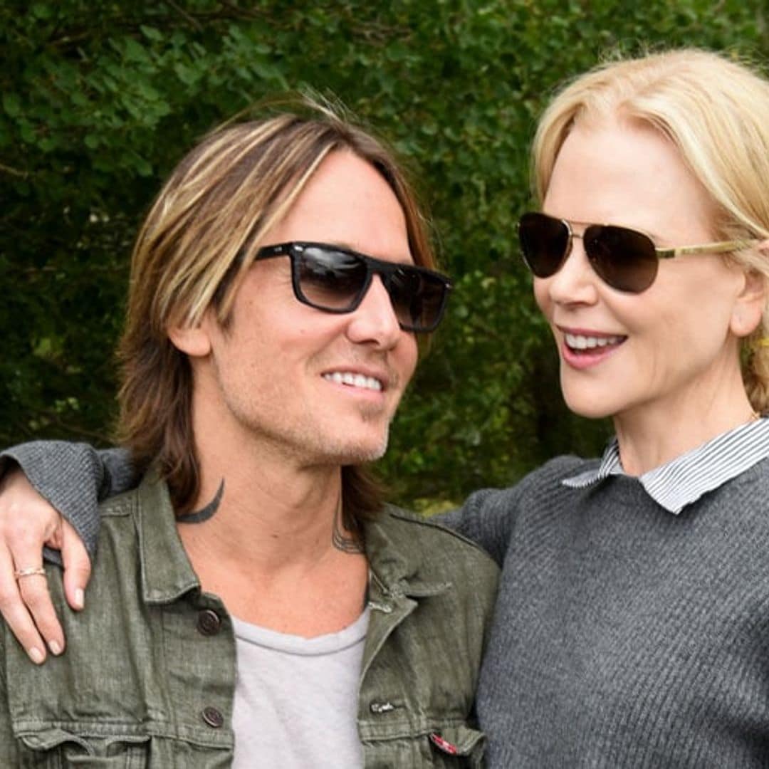 Nicole Kidman shares a rare photo of her and Keith Urban's daughters Sunday and Faith