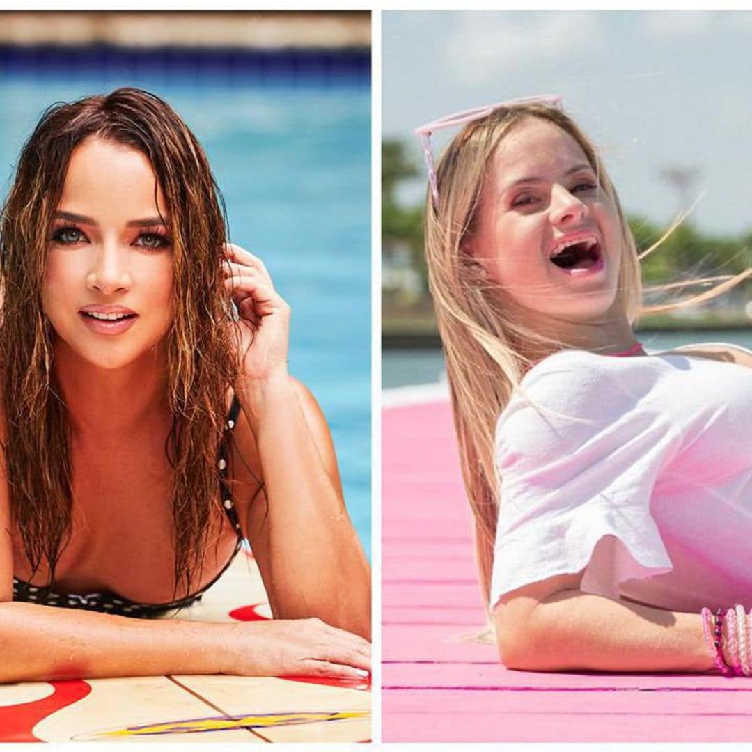 Victoria’s Secret model Sofía Jirau praises Adamari López: “I want to be like you”