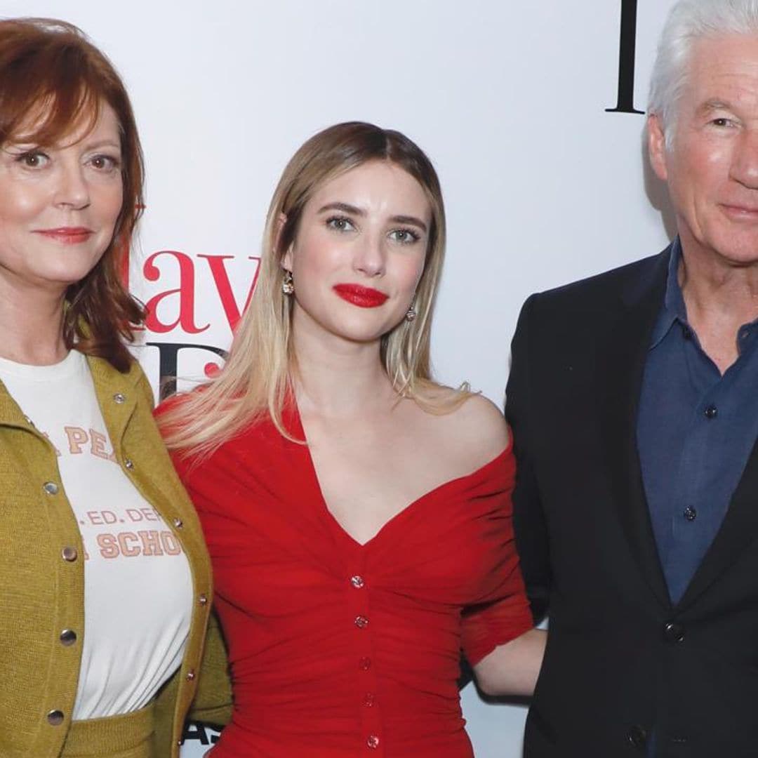 Emma Roberts talks about working with Julia Robert’s co-star, Richard Gere