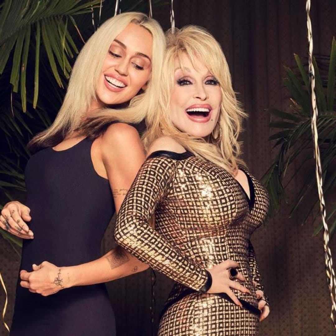 Miley Cyrus reveals her godmother Dolly Parton will co-host her New Year’s Eve Party