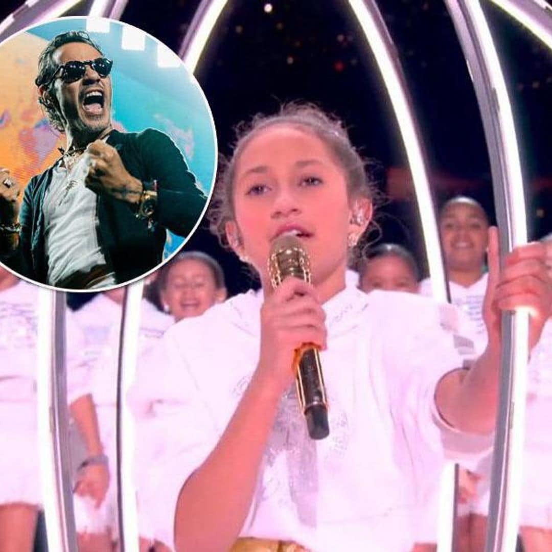 Marc Anthony’s sweet message to daughter Emme after her stunning Super Bowl performance