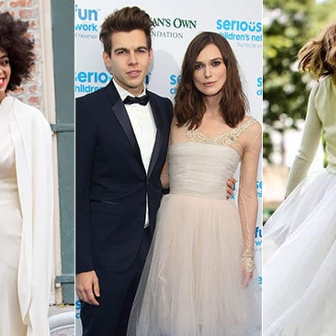 The 8 most unique celebrity wedding outfits