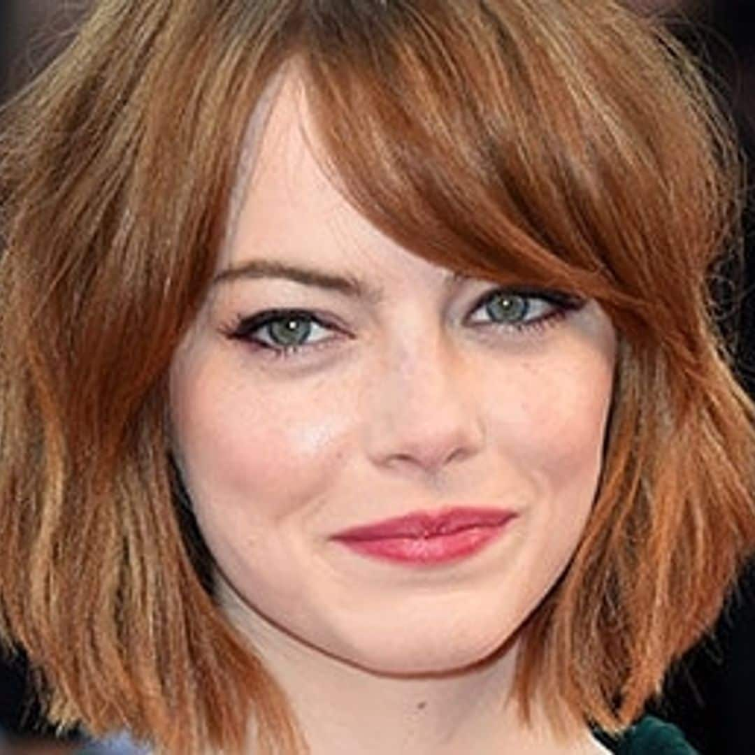 Emma Stone unveils new bob haircut