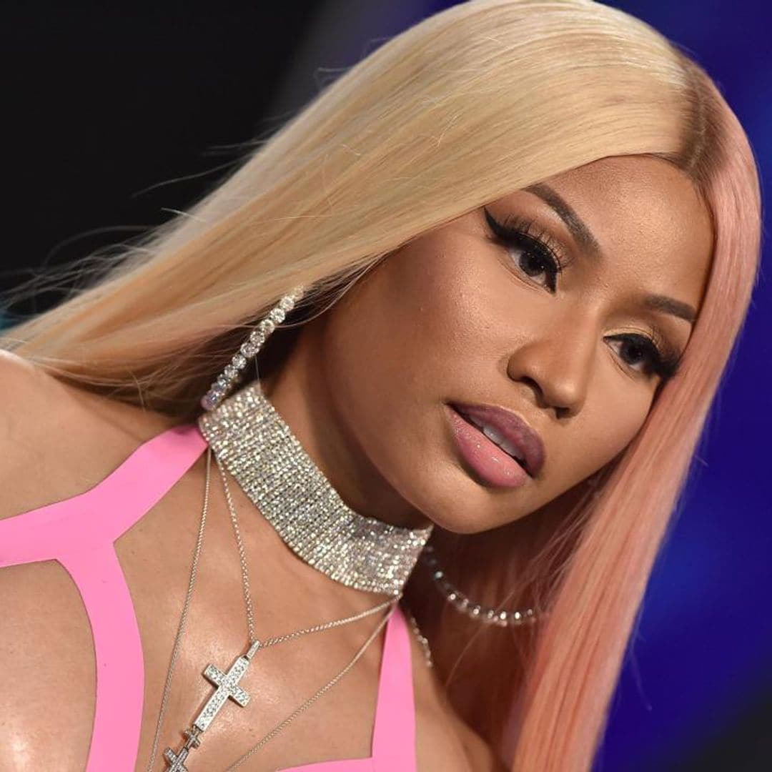 Nicki Minaj promotes her upcoming tour with three over-the-top outfits