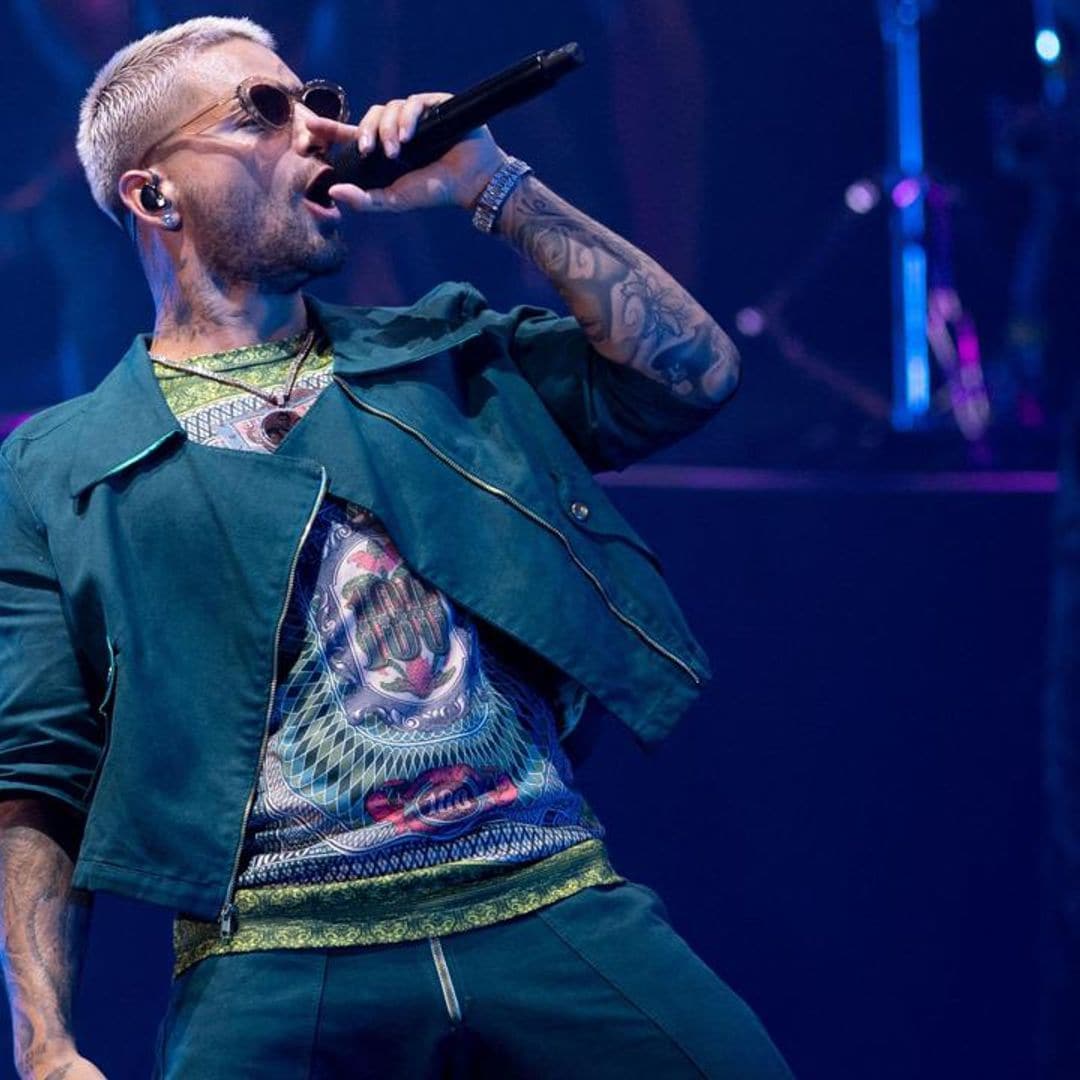 Maluma kicks out women fighting in one of his concerts [VIDEO]