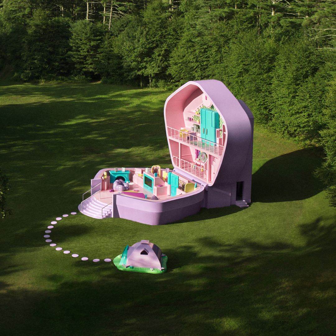 Attention vintage lovers Airbnb debuts life sized Polly Pocket 90s dream house Here s how to visit