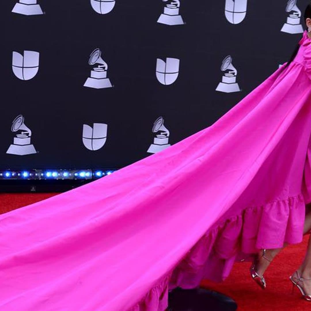 The 2019 Latin Grammy's most obvious fashion trend was trains