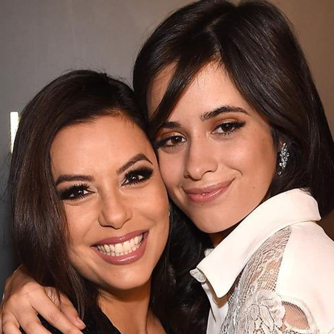 Eva Longoria and Camila Cabello are bff goals at Paris Fashion Week