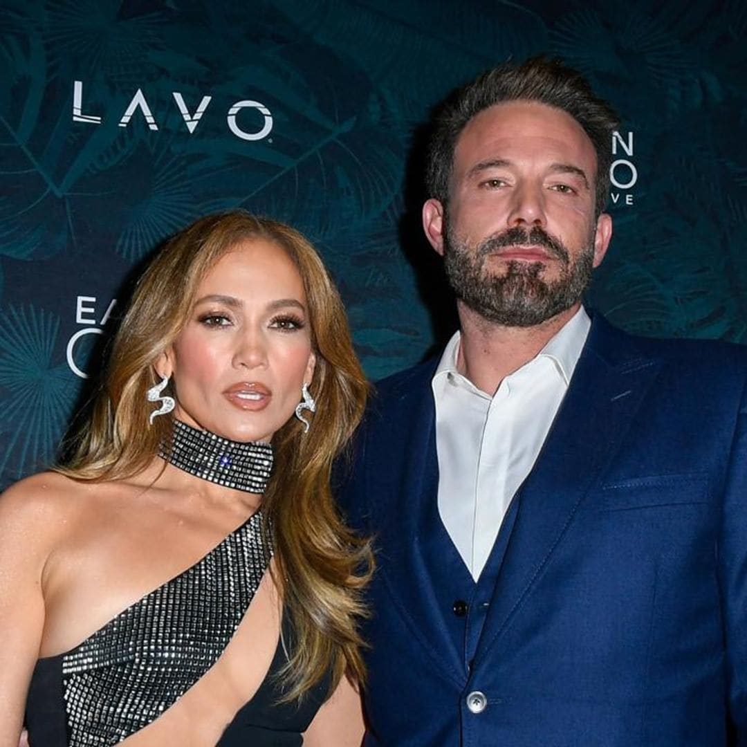 Jennifer Lopez and Ben Affleck drop off their kids on their Rolls Royce