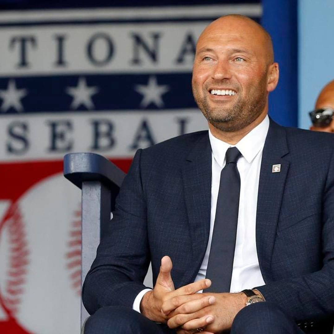 Derek Jeter jokes about his struggles as a father of three girls