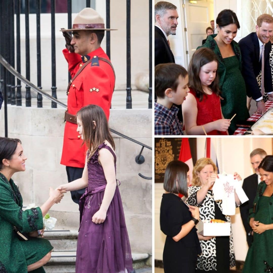 Prince Harry and Meghan Markle make sweet visit to Canada House: all the best pics