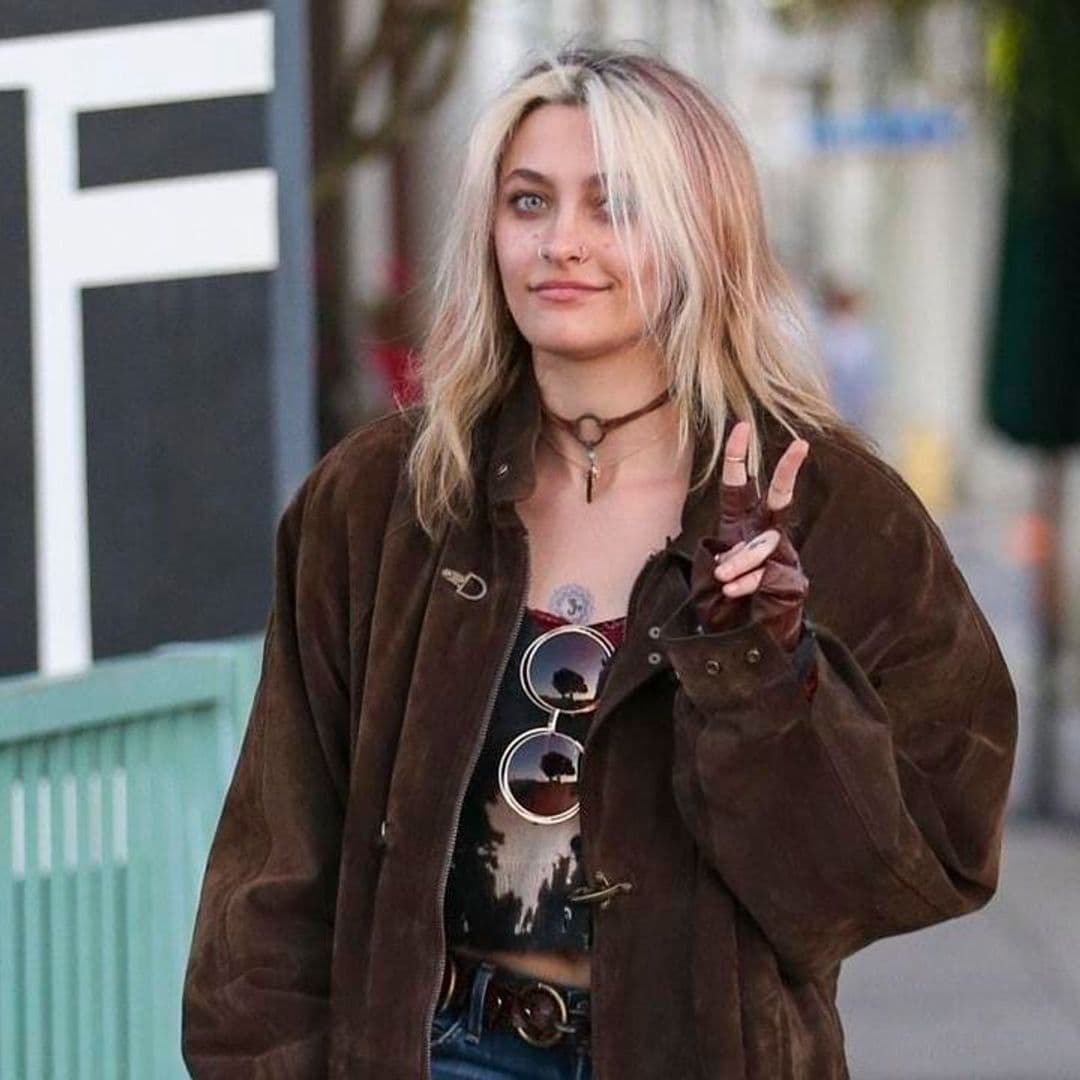 Paris Jackson rides a Vespa in Santa Monica