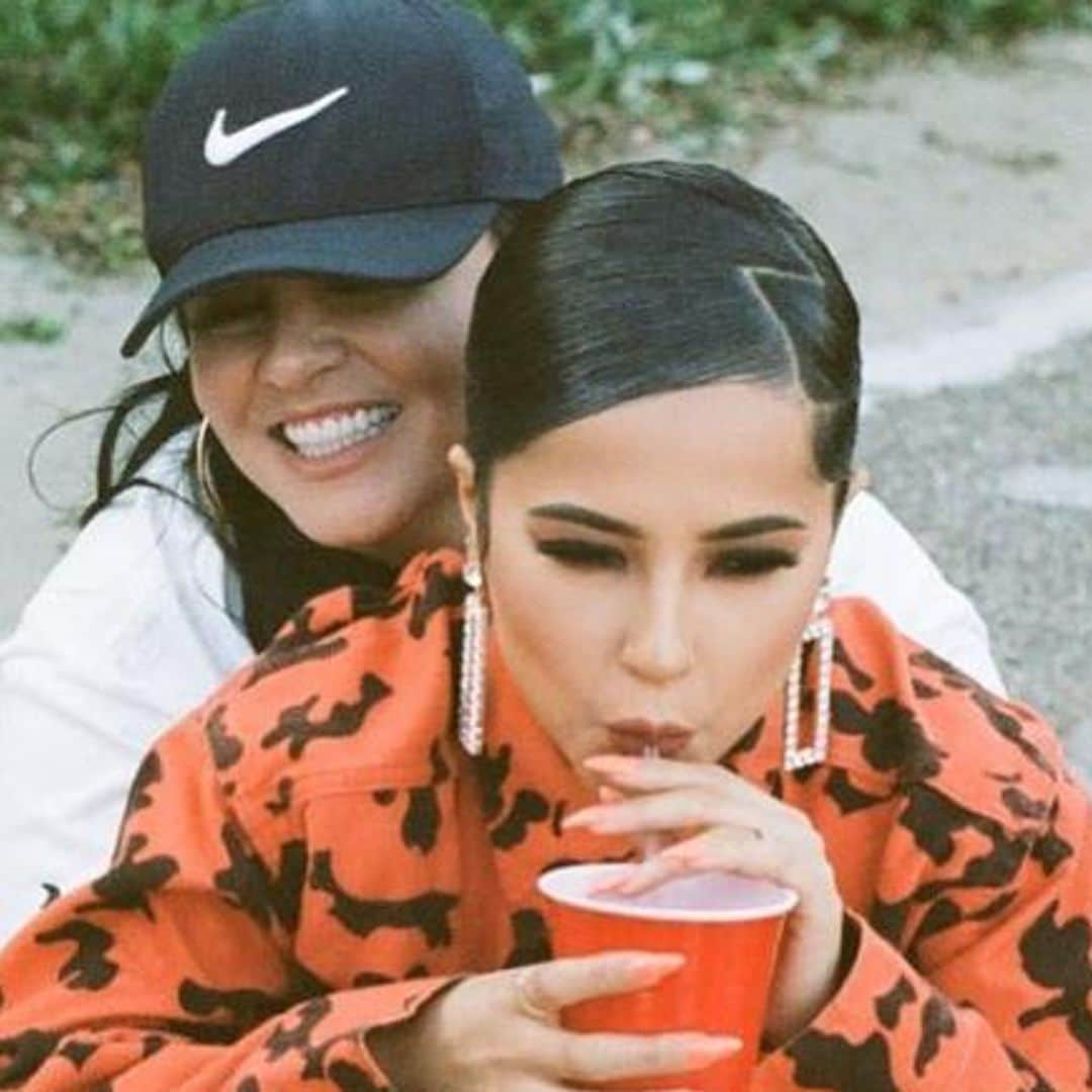 Becky G shares photo with her mother who looks like she could be her sister