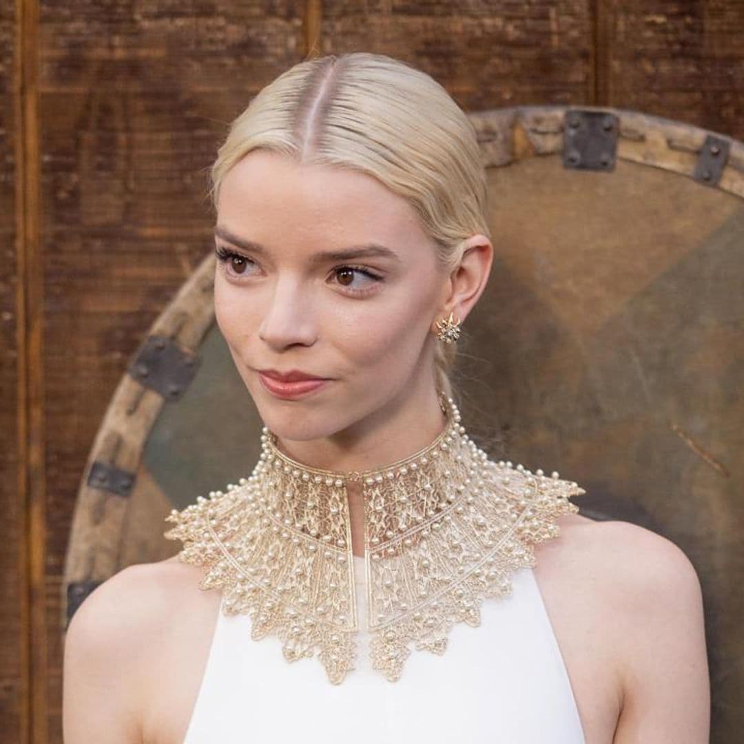 Anya Taylor-Joy changes her signature platinum blonde hairstyle